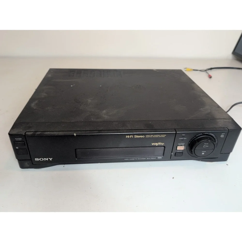 Sony VCR Plus DA Pro 4 Head Hi-Fi SLV-750HF Without Remote
